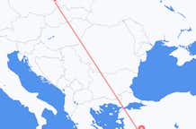 从代尼茲利飞往俄斯特拉发的航班