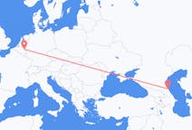 Flights from Makhachkala, Russia to Maastricht, the Netherlands