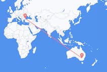 Flyreiser fra Griffith, Australia til Burgas, Bulgaria