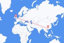 Flyrejser fra Liuzhou, Kina til Liverpool, England