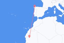 Flyreiser fra Atar, Mauritania til Santiago de Compostela, Spania