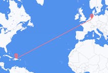 出发地 多米尼加共和国出发地 聖地牙哥目的地 德国明斯特的航班