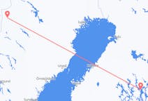 Vluchten van Hemavan naar Kuopio