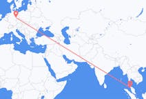 Flyrejser fra Langkawi, Malaysia til Leipzig, Tyskland