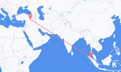 Flyg från Medan, Indonesien till Mardin, Turkiet