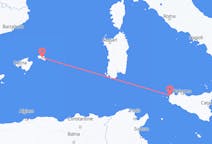 Flyg från Menorca till Trapani