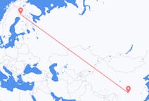 Vols de Chongqing, Chine à Rovaniemi, Finlande