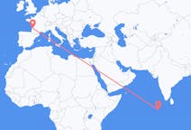 Flights from Kudahuvadhoo, Maldives to Bordeaux, France