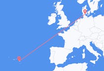 Flights from Sønderborg, Denmark to Ponta Delgada, Portugal
