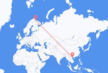 Flights from Haiphong, Vietnam to Kirkenes, Norway