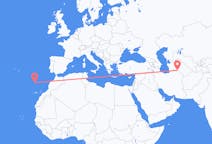 Flights from Ashgabat, Turkmenistan to Funchal, Portugal