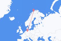 Vluchten van Sørkjosen, Noorwegen naar Hannover, Duitsland