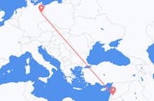 Flyreiser fra Damaskus, til Berlin
