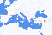 Fly fra Biarritz til Şanlıurfa