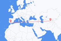 Flyreiser fra Samarkand, Usbekistan til Sevilla, Spania