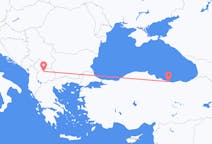Flights from Ordu to Skopje
