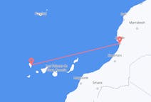 出发地 摩洛哥出发地 阿加迪尔目的地 西班牙拉帕尔马的航班