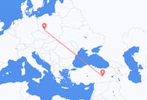 Flyreiser fra Elazığ, Tyrkia til Wrocław, Polen