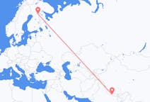 Flights from Bharatpur, Nepal to Kuusamo, Finland
