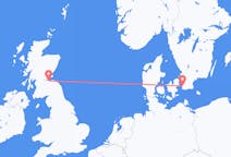 Loty z Malmö, Szwecja z Edynburg, Szkocja