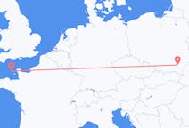 Flyreiser fra Rzeszow, Polen, til Guernsey, Polen