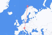 Vols de Venise vers Tromso