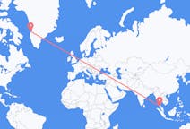 Flights from Krabi, Thailand to Aasiaat, Greenland