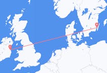出发地 瑞典出发地 卡尔马目的地 爱尔兰都柏林的航班