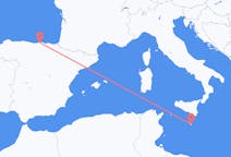 Flyg från Malta (kommun), Malta till Santander, Spanien