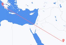 Flyreiser fra Riyadh, til Zakynthos Island