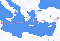Fly fra Monastir til Kahramanmaraş