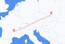 Flyg från Le Puy-en-Velay, Frankrike till Krakow, Frankrike