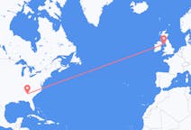 Flyg från Atlanta, USA till Douglas, Isle of Man