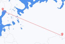 Flüge von der Stadt Omsk in die Stadt Luleå