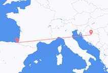 เที่ยวบิน จาก บันยาลูกา, บอสเนียและเฮอร์เซโกวีนา ถึงซานเซบาสเตียน, สเปน