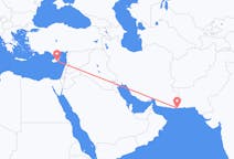 Flyrejser fra Gwadar til Larnaca