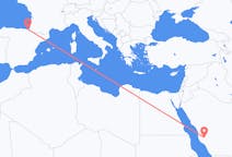 Flights from Ta if, Saudi Arabia to Donostia / San Sebastián, Spain