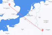 Flyreiser fra Strasbourg, Frankrike til Nottingham, England