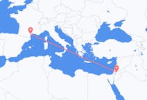 Flyreiser fra Amman, Jordan til Aspiran, Frankrike