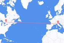Flights from North Bay, Canada to Bologna, Italy