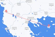 Vluchten van Lemnos naar Tirana