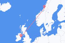 Flyg från Namsos till Dublin