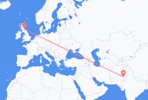 Flights from Multan, Pakistan to Edinburgh, Scotland