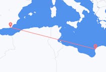 Flyg från Benghazi, Libyen till Almeria, Spanien