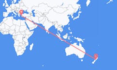 出发地 新西兰帕拉帕拉乌穆目的地 土耳其伊兹密尔的航班