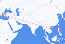 出发地 菲律宾出发地 黎牙實比市目的地 土耳其代尼茲利的航班