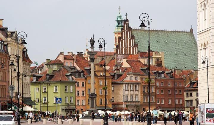 Recorrido histórico en grupo por la ciudad de Varsovia con recogida en el hotel y traslado de vuelta
