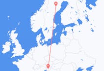 Flights from Lycksele, Sweden to Ljubljana, Slovenia