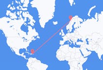 Vluchten van Punta Cana naar Bodø