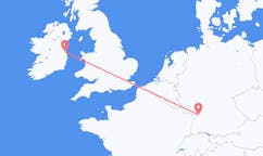 Flyrejser fra Dublin, Irland til Karlsruhe, Tyskland